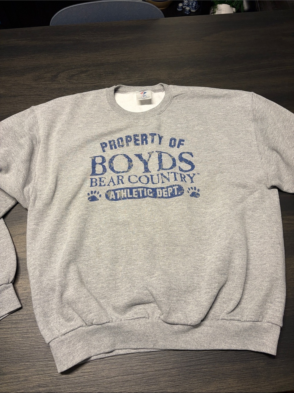Vintage 90s Jerzees Boyds Bear Country Gettysburg Crewneck Sweatshirt Large